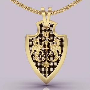 Shield  pendant