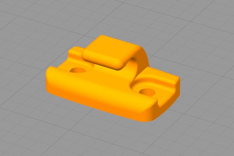 Volvo 240 Wagon Sunvisor Clip
