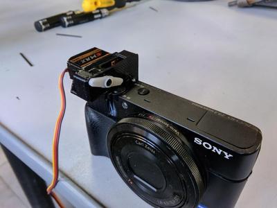 Shuter servo for sony RX100