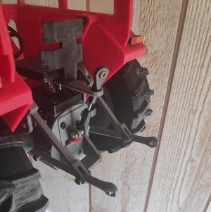 realistic arm for open rc tractor