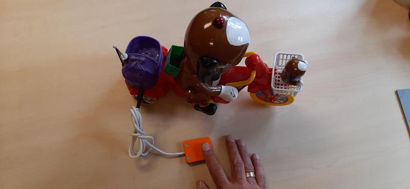 Hand switch JJ1/Pulsador JJ1