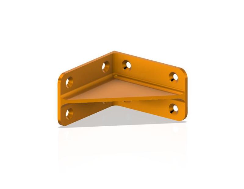 Corner Support Bracket with central Gusset - 2 sizes