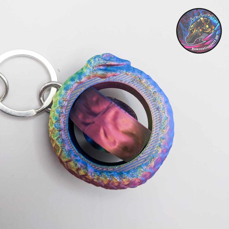 Ouroboros Gyroid Fidget Spinner