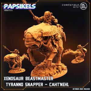 XENOSAUR BEASTMASTER TYRANNO SNAPPER CAHTNEHL
