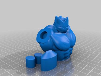 Ultra swole Togepi (Muscle-Pi)