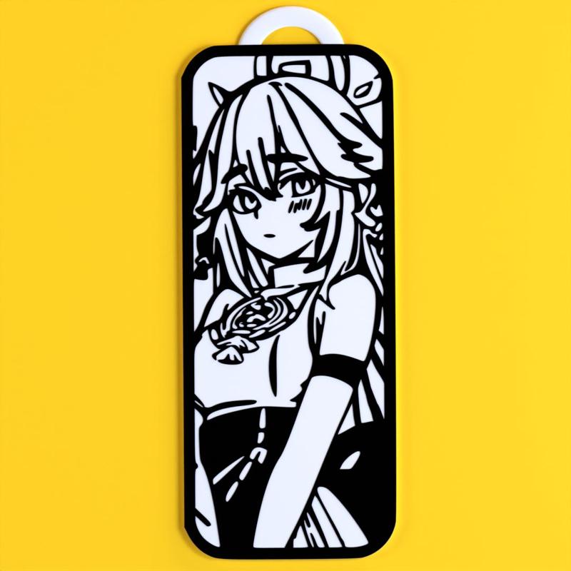 keychain anime Yae Miko Genshin Impact