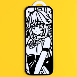 keychain anime Yae Miko Genshin Impact