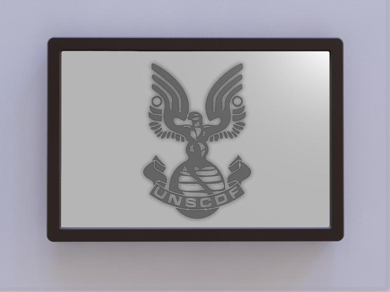 Halo UNSCDF Logo Wall Art