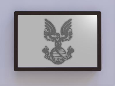 Halo UNSCDF Logo Wall Art