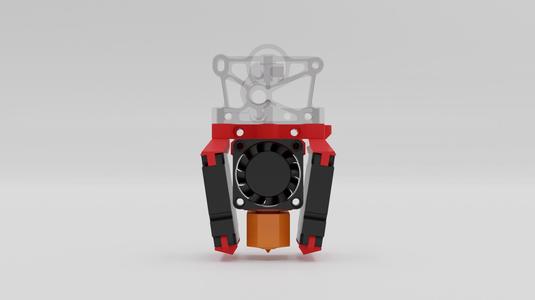 Voron 0 (0.1/0.2) Toolhead for Sherpa Mini and Dragon SF/HF