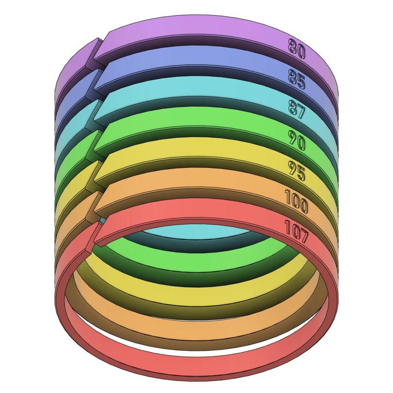 donuts for 114mm Mattebox