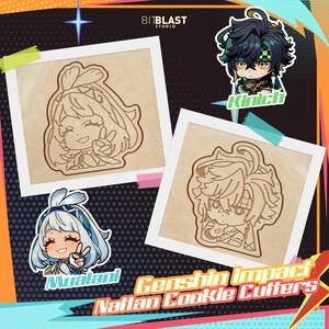 Genshin Impact Natlan Cookie Cutters
