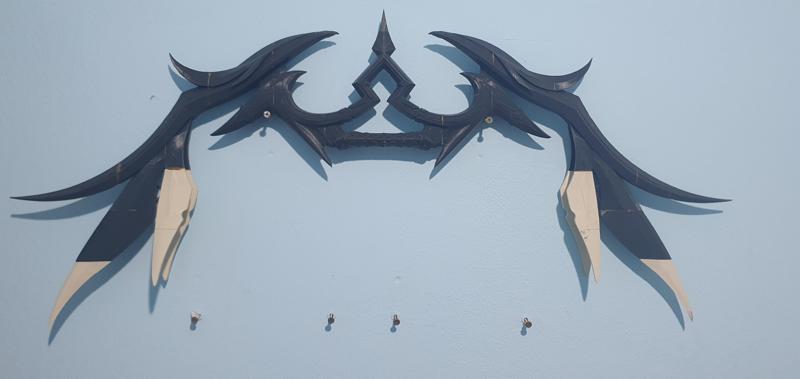 Genshin impact Mitternachts Waltz Fischl Bow 3D print model