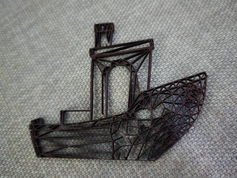 Minimal Wall Art 3DBenchy Futuristic Design art