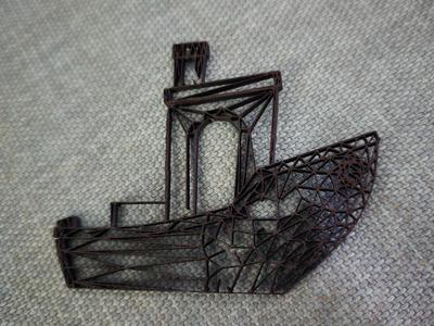 Minimal Wall Art 3DBenchy Futuristic Design art