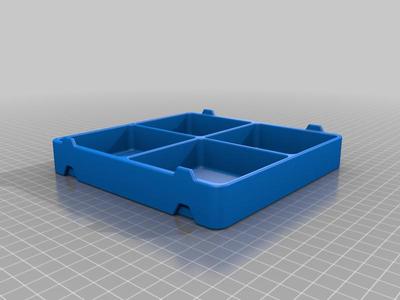 Jewelry Trays Stackable 156x160x25mm