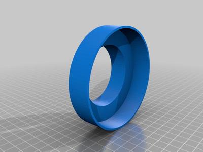 63mm to 100mm dust collector adapter