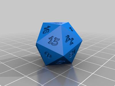 DnD Dice D20 RPG Master Dice