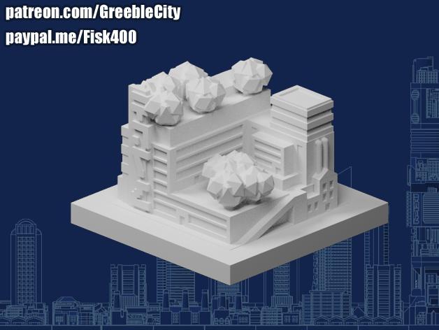 GreebleCity: Terraced Living