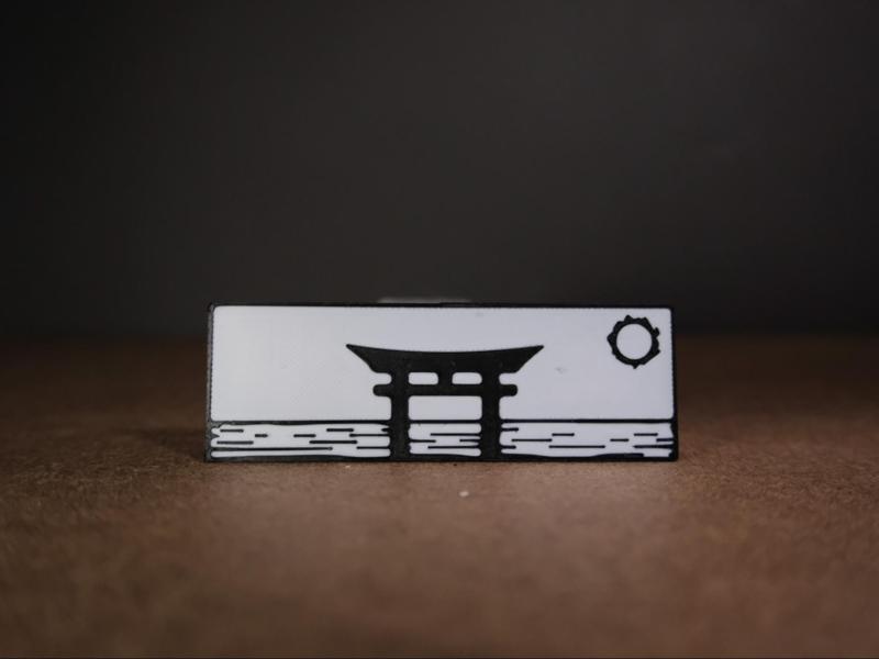 Keychain - The torii gate Japan