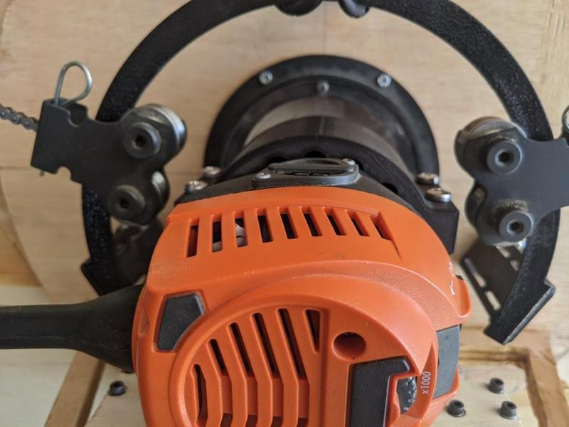 R22002 Router Clamp for Maslow, Meticulous Z-axis, ring system