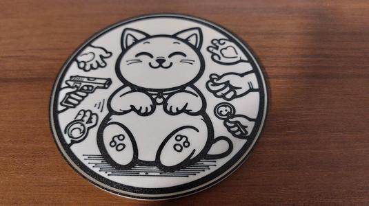 Cat coaster