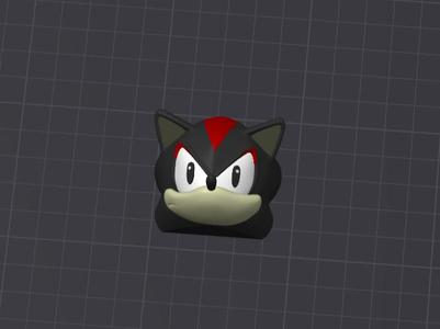 Shadow the Hedgehog Face FRIDGE Magnet 