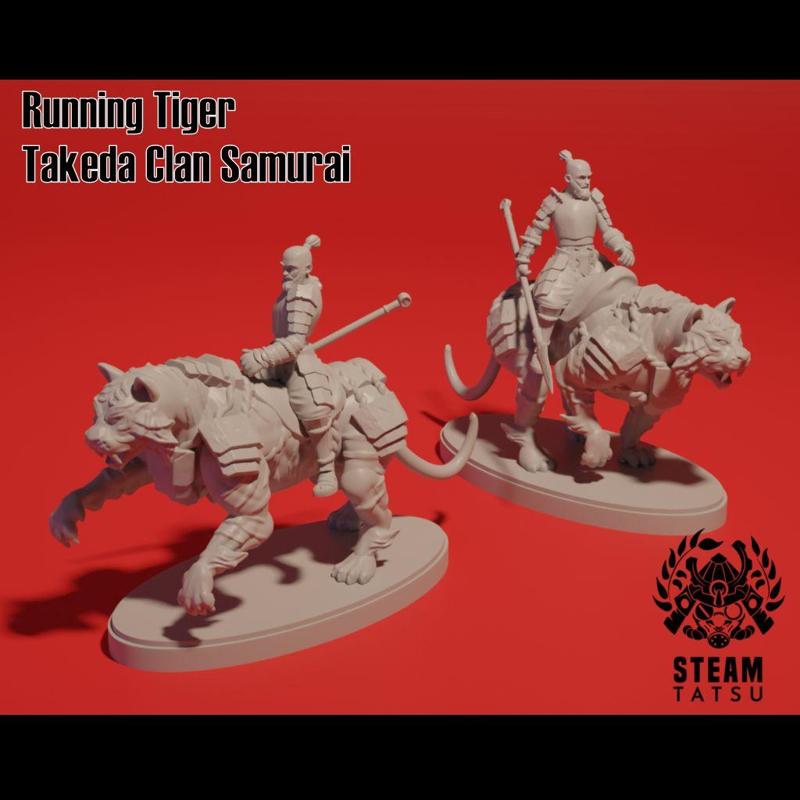 Takeda - Running Tiger Mount