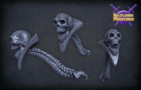 Skull wand