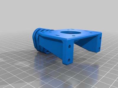 BLV Hotend Mosquito NF-Crazy Cable chain adapter