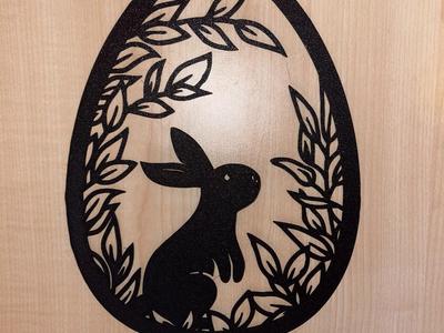 Easter Bunny Wall Decoration