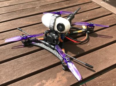 iFlight 120RS turbobee - Insta360 go mount