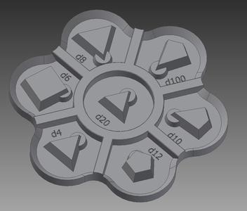 Hybrid Cap/Squish Mold with Reservoir