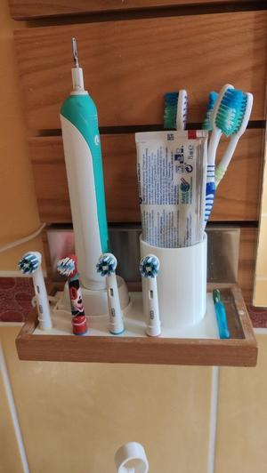 Toothbrush OralB support