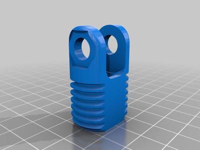 Misterguru X Belt Tensioner all STOCK bolts remix for Tronxy XY2 Pro