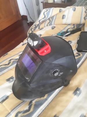 head lamp holder for welding mask