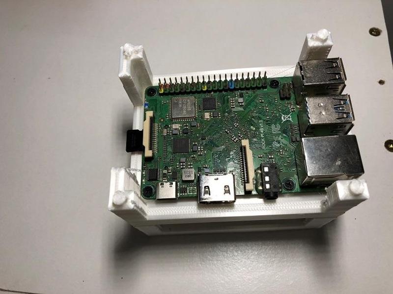 Raspberry Pi 3, 4 Rock Pi 4 Stackable rack