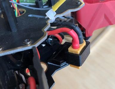 XT60 Bracket at Q380 Frame