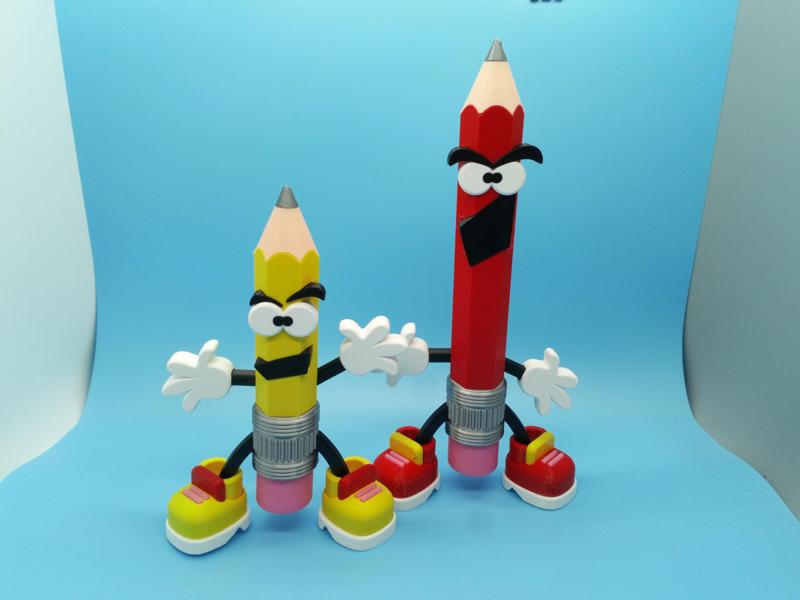 Perry and Pedro Pencil