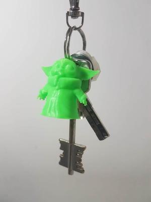 Baby Yoda Keychain The Mandalorian