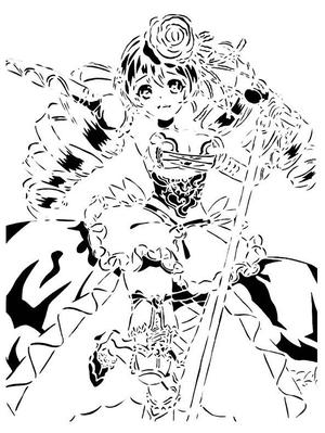 Labrys stencil