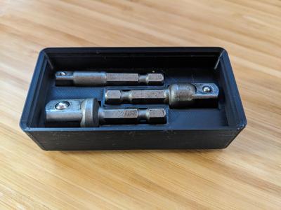 Gridfinity DeWalt Socket Drive Holder