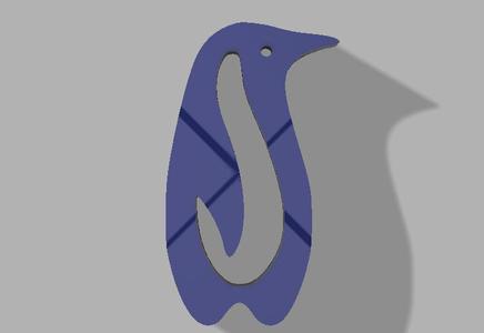Penguin keychain (ペンギン キーホルダー)