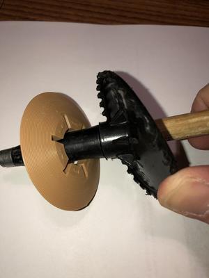Komperdell Ski Poles Basket repair / reinforcing