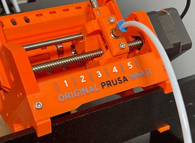 MMU3 Label Plate with Custom Colors - MMU