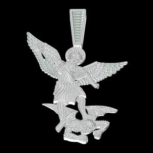Angle and Devil Hip Hop Pendant