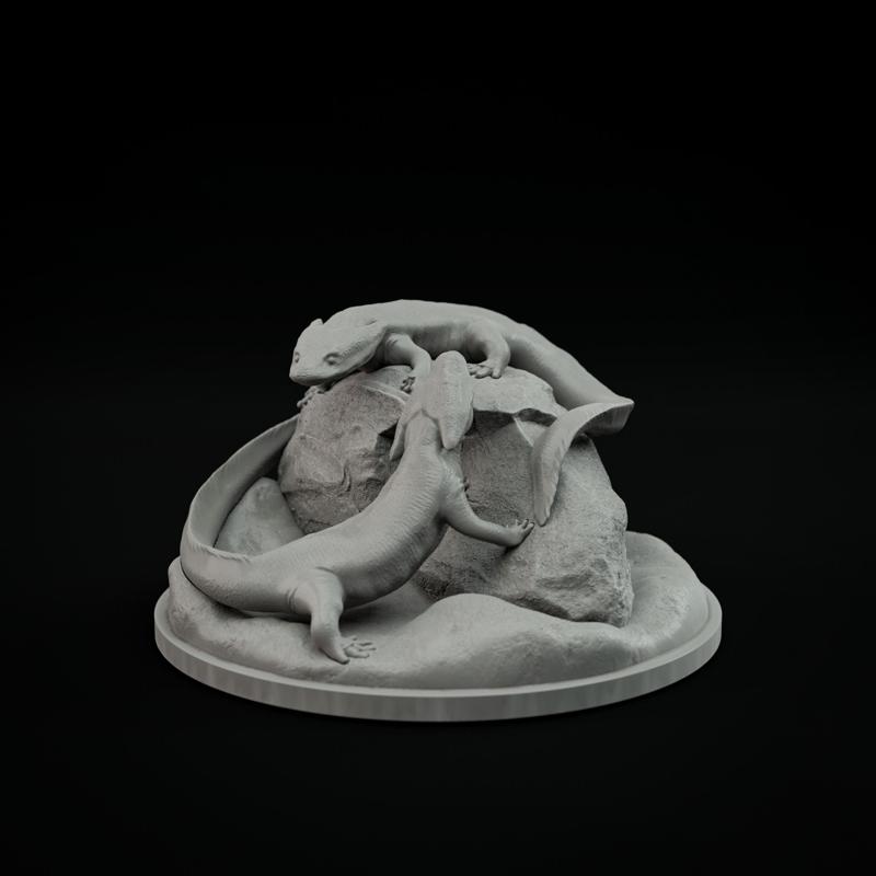 Diceratosaurus chilling 1-20 scale pre-supported