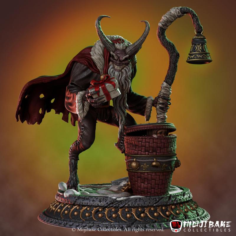 Krampus Statue (presupported)