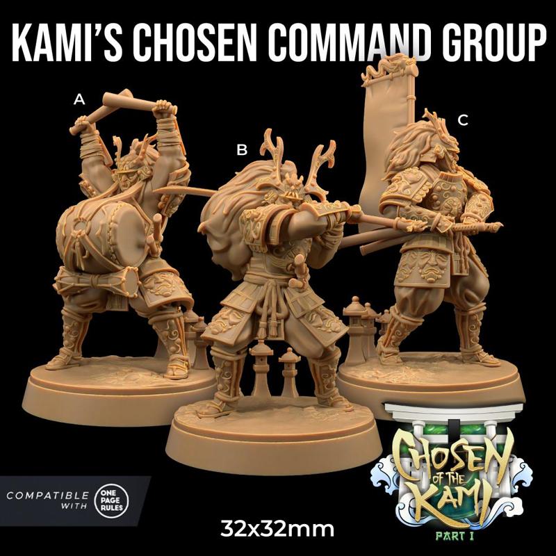 Kami's Chosen Command Group | PRESUPPORTED | Chosen of The Kami Pt. 1