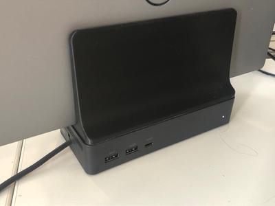 Support pour Dell Latitude sur station UD22